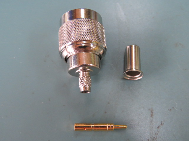 CAMBRIDGE CPN-142T Qty of 1 per Lot N Type Connector Plug, Male Pin ...